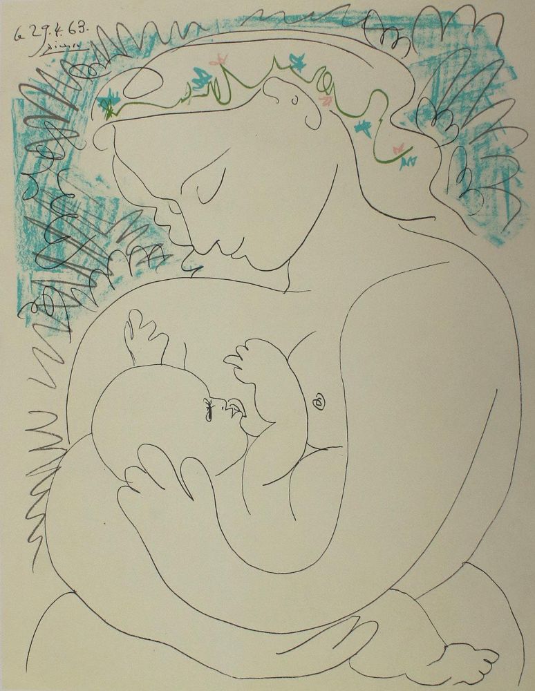Große Abbildung Nr.1: 135-4272 Picasso, Pablo: (Künstlergraphik)