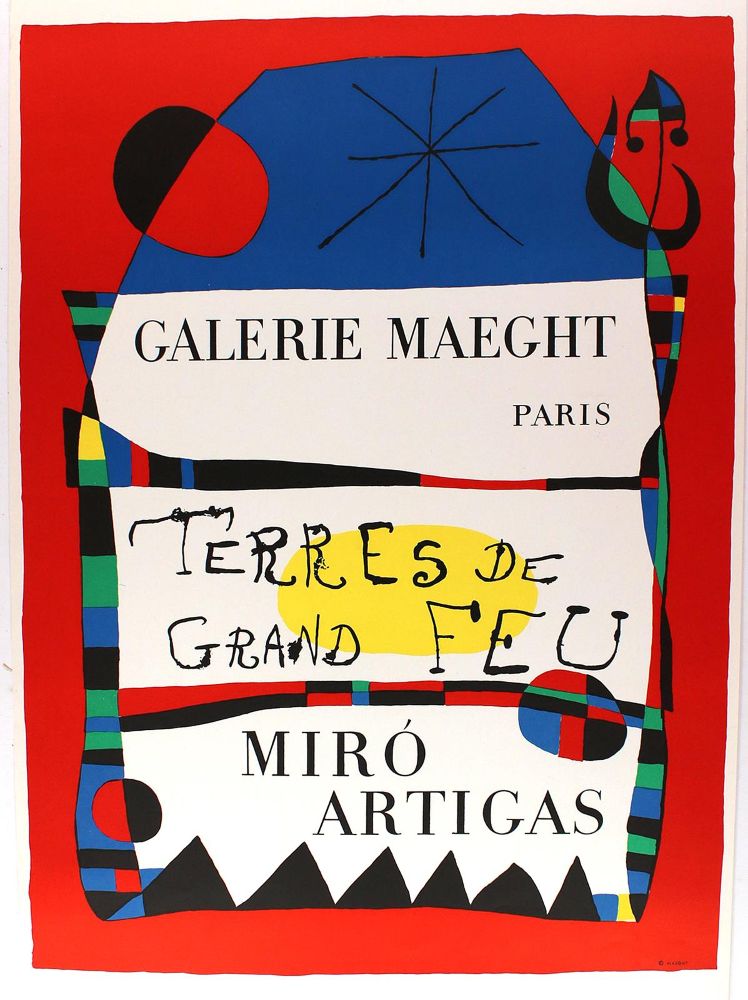 Große Abbildung Nr.1: 135-4282 Miró, Joan: (Künstlergraphik, Plakate)