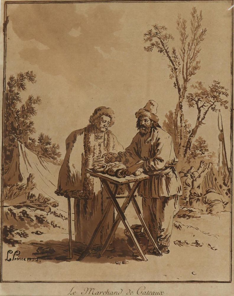 Große Abbildung Nr.1: 135-4288 Prince, Jean-Baptiste le: (Künstlergraphik)