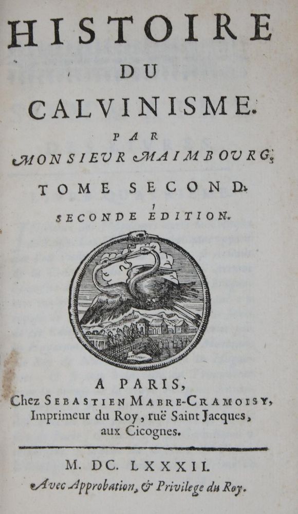 Große Abbildung Nr.1: 135-429 Maimbourg,(L.).: (Alte Drucke, Handschriften und Theologie)