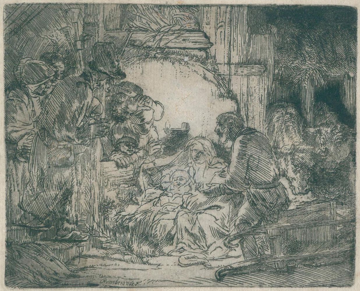 Große Abbildung Nr.1: 135-4306 Rembrandt, Harmensz van Rijn: (Künstlergraphik)
