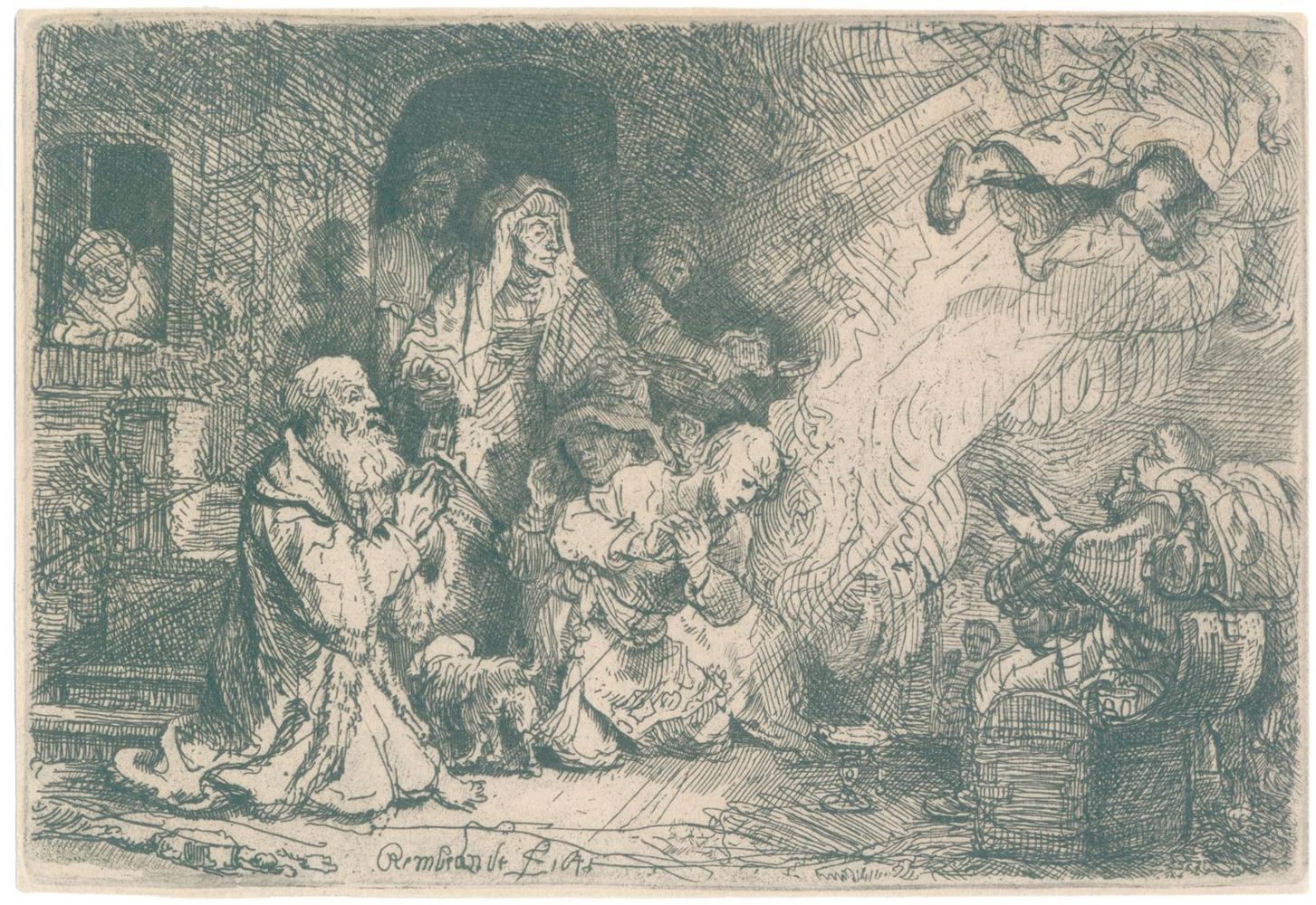 Große Abbildung Nr.1: 135-4310 Rembrandt, Harmensz van Rijn: (Künstlergraphik)