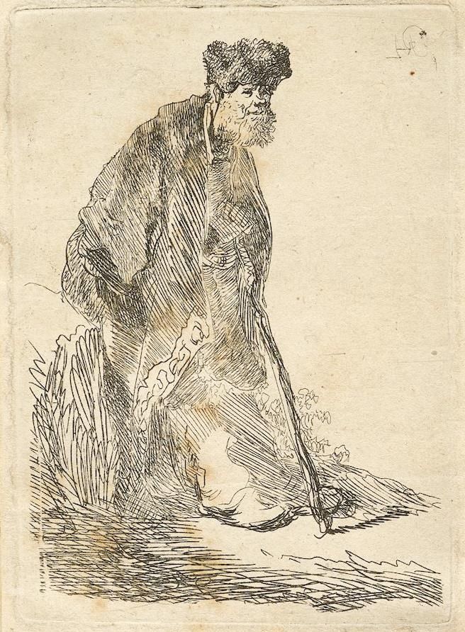 Große Abbildung Nr.1: 135-4311 Rembrandt, Harmensz. van Rijn: (Künstlergraphik)