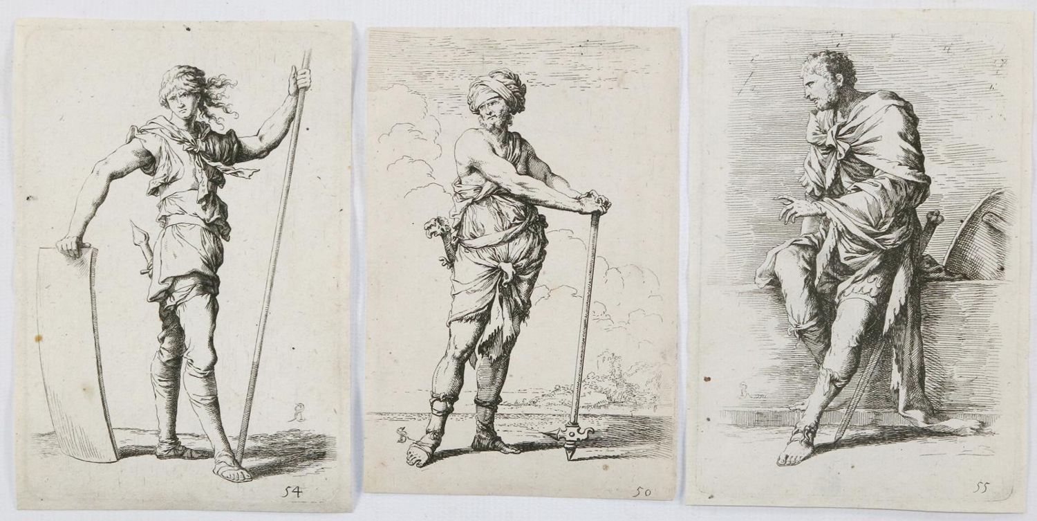 Große Abbildung Nr.3: 135-4339 Rosa, Salvator: (Künstlergraphik)
