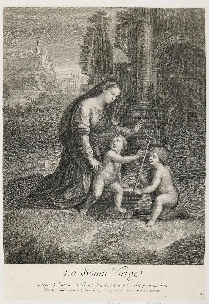 Große Abbildung Nr.1: 135-4362 Sanzio, Raffaelo: (Künstlergraphik)