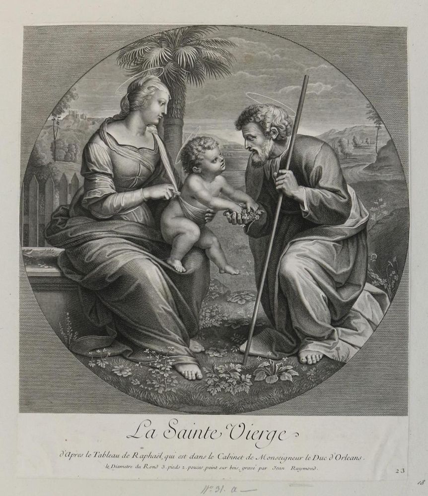 Große Abbildung Nr.1: 135-4363 Sanzio, Raffaelo: (Künstlergraphik)
