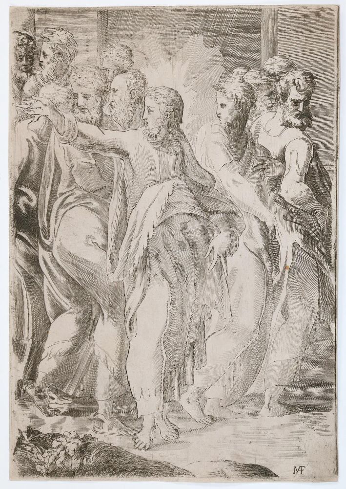 Große Abbildung Nr.1: 135-4375 Schiavone, Andrea, eig. Andrea Meldolla: (Künstlergraphik)
