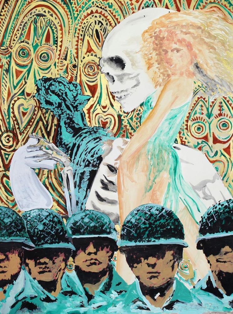 Große Abbildung Nr.1: 135-4397 Schwartz, Wolfgang: (Künstlergraphik)