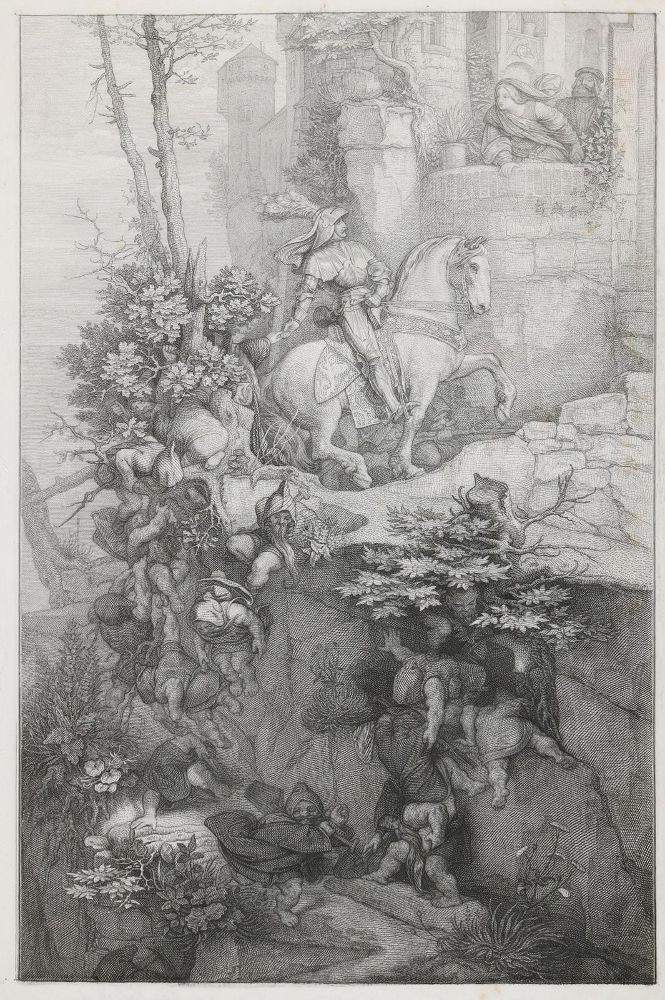 Große Abbildung Nr.1: 135-4400 Schwind, Moritz von: (Künstlergraphik)