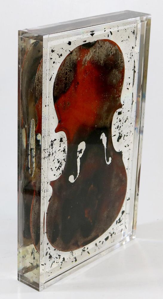 Große Abbildung Nr.2: 135-4412 Arman: (Künstlergraphik, Skulpturen - Plastiken)