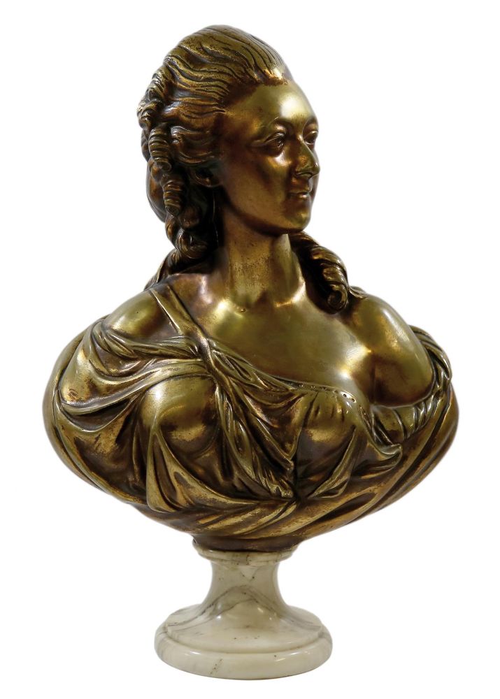 Große Abbildung Nr.1: 135-4427 Madame du Barry.: (Künstlergraphik, Skulpturen - Plastiken)