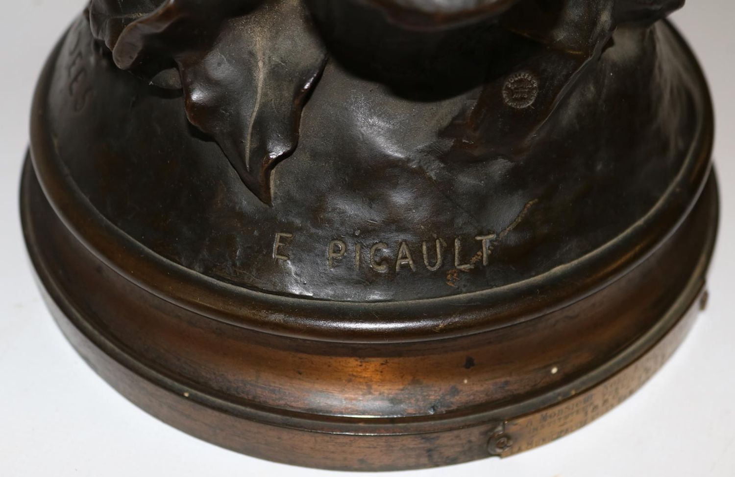 Große Abbildung Nr.4: 135-4435 Picault, Émile Louis: (Künstlergraphik, Skulpturen - Plastiken)