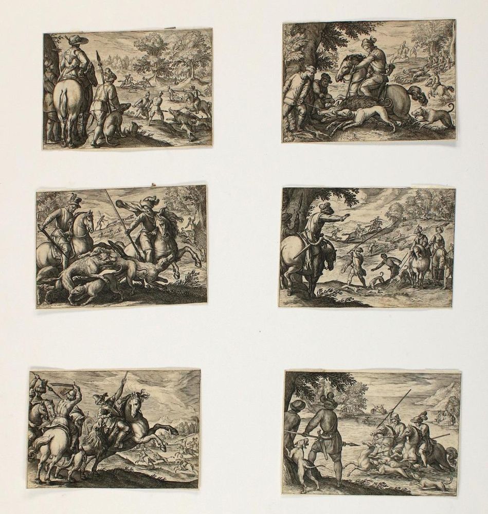 Große Abbildung Nr.1: 135-4478 Tempesta, Antonio: (Künstlergraphik)