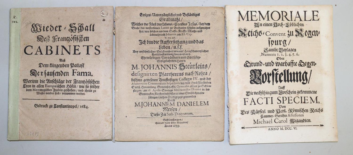 Große Abbildung Nr.2: 135-448 Meis,J.D.: (Alte Drucke, Handschriften und Theologie)