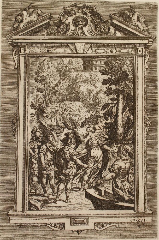 Große Abbildung Nr.1: 135-4481 Tempesta, Antonio: (Künstlergraphik)