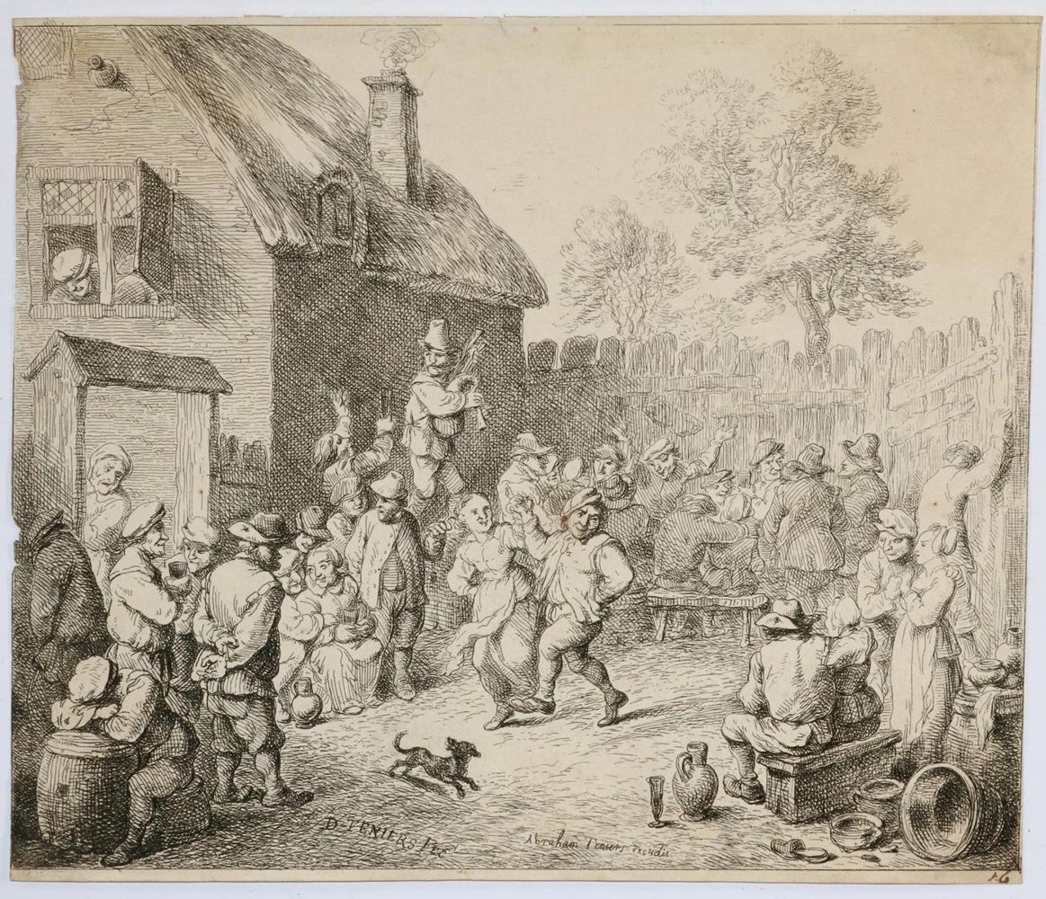 Große Abbildung Nr.1: 135-4482 Teniers, Abraham: (Künstlergraphik)