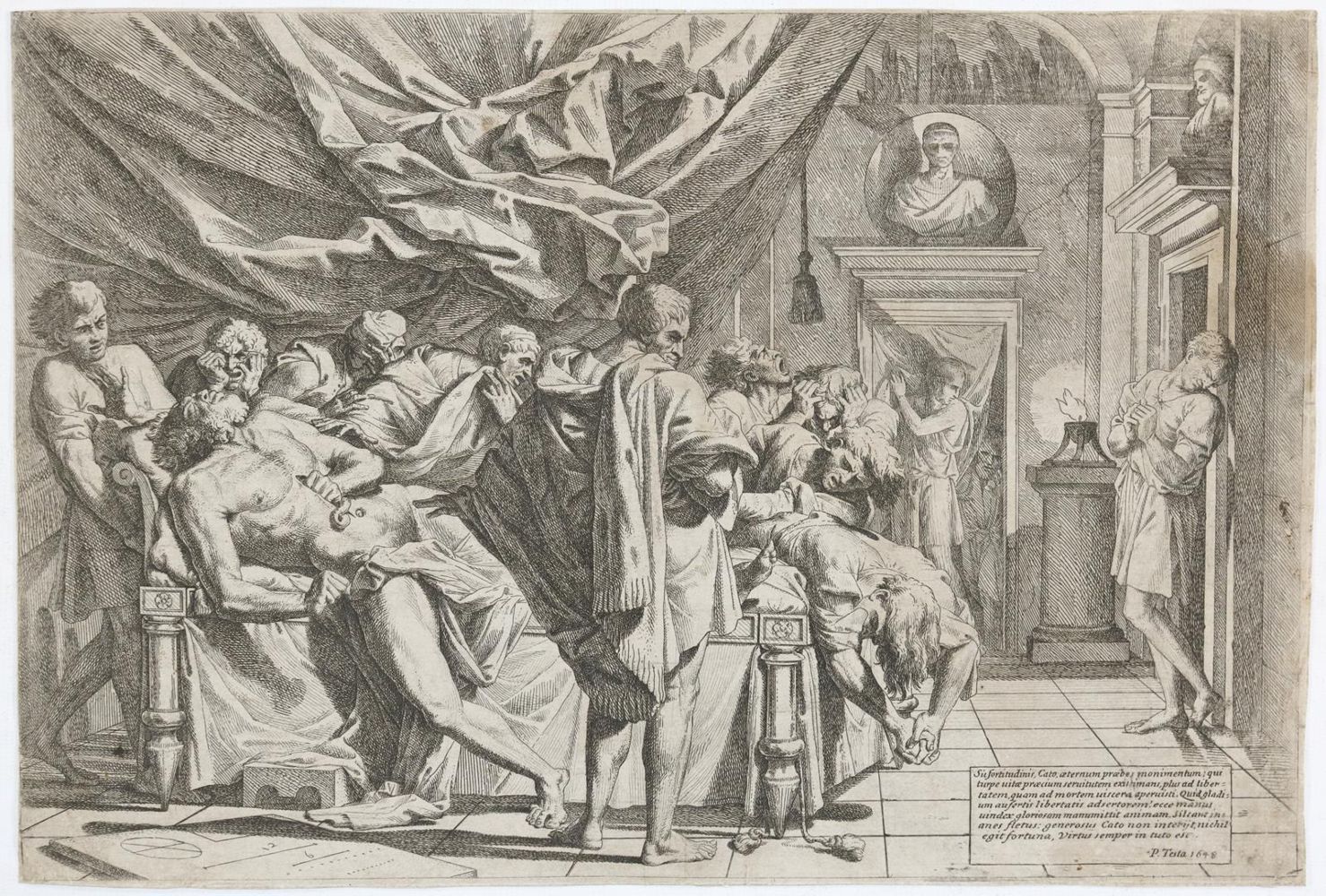 Große Abbildung Nr.1: 135-4484 Testa, Pietro (gen. Il Lucchesino,: (Künstlergraphik)