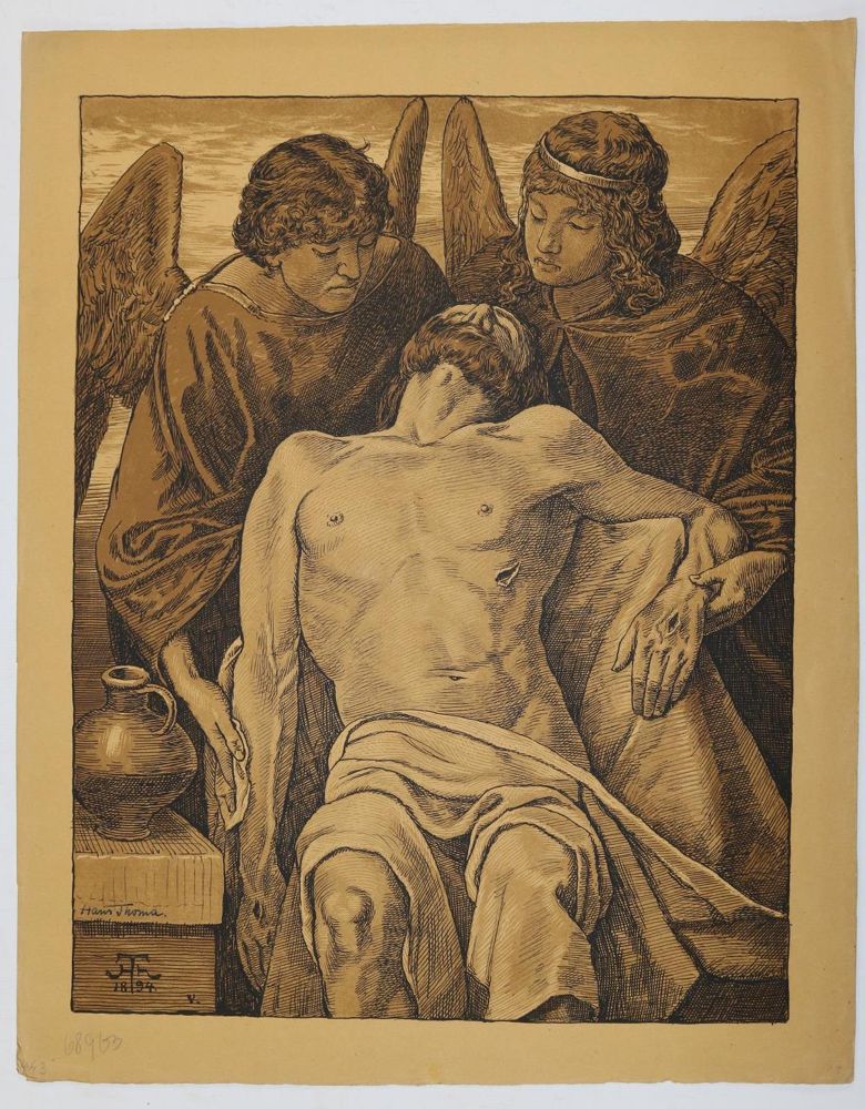 Große Abbildung Nr.3: 135-4487 Thoma, Hans: (Künstlergraphik)