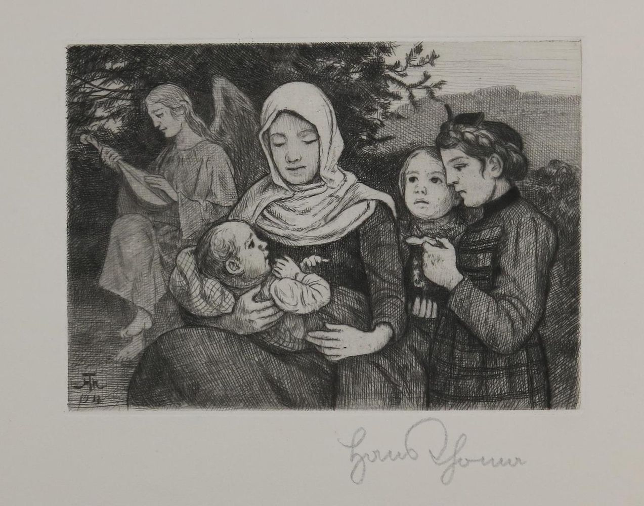 Große Abbildung Nr.4: 135-4487 Thoma, Hans: (Künstlergraphik)