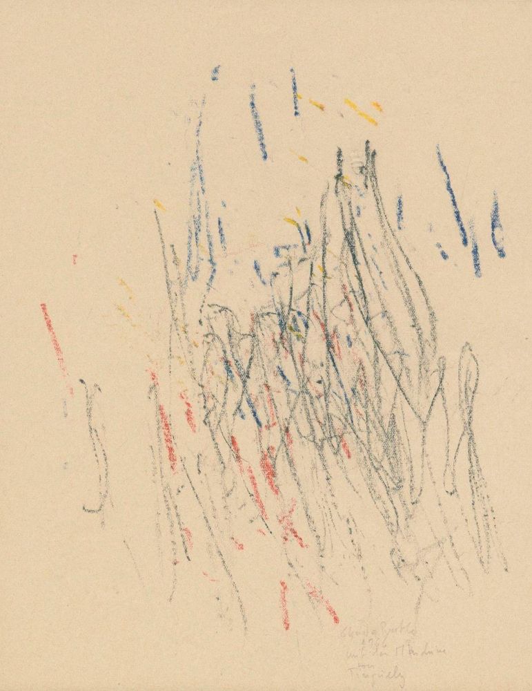 Große Abbildung Nr.1: 135-4488 Tinguely, Jean: (Künstlergraphik)
