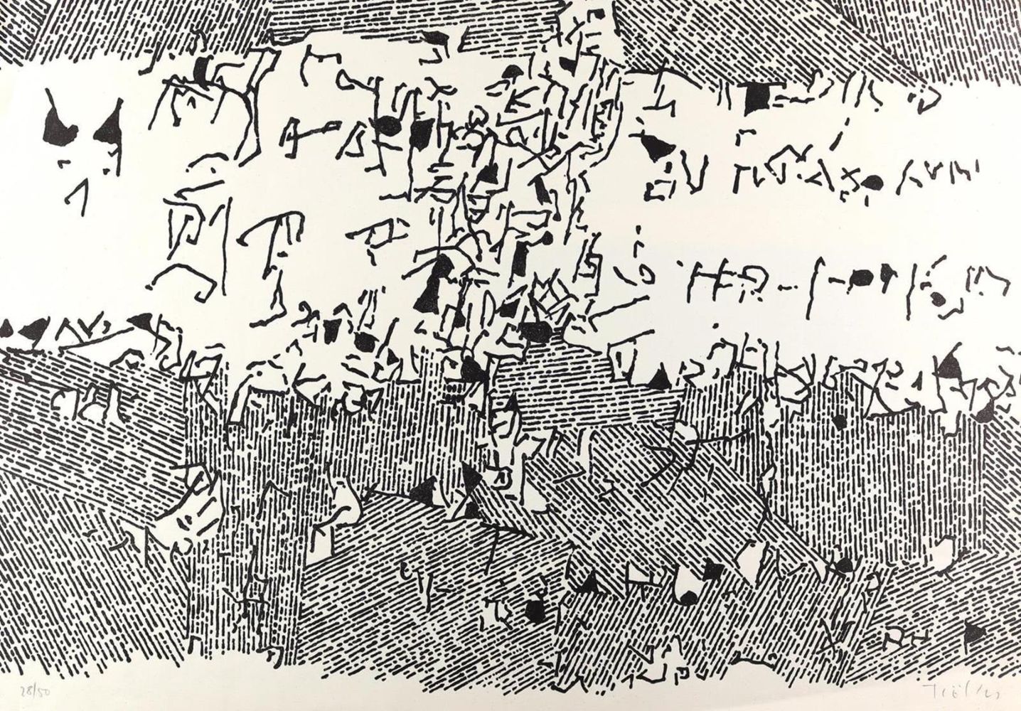 Große Abbildung Nr.2: 135-4497 Trökes, Heinz: (Künstlergraphik)