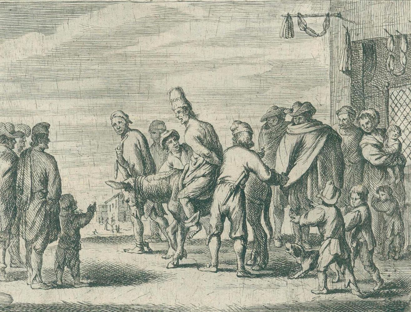 Große Abbildung Nr.3: 135-4524 Wael, Cornelis de: (Künstlergraphik)