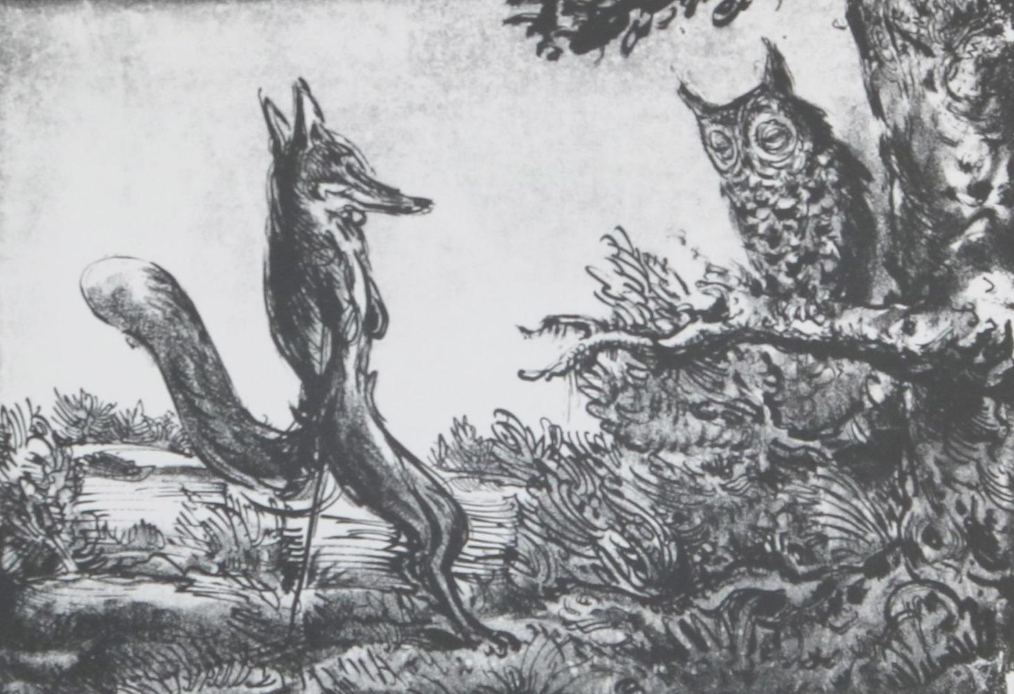Große Abbildung Nr.23: 135-4534 Weber, A. Paul: (Künstlergraphik)