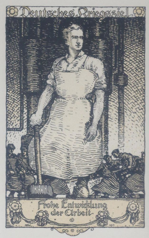Große Abbildung Nr.1: 135-4535 Weber, A. Paul: (Künstlergraphik)