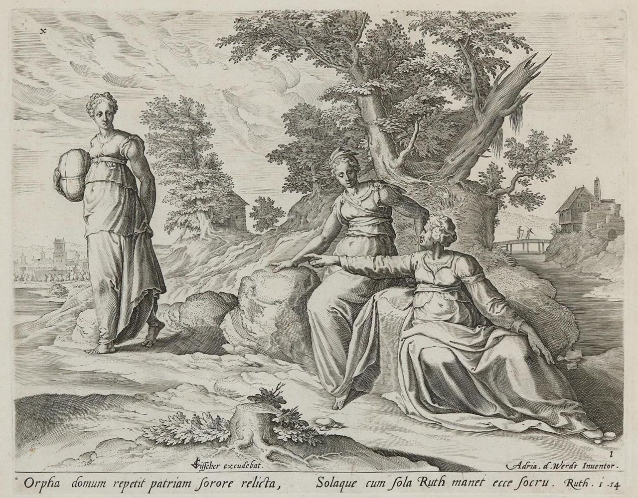 Große Abbildung Nr.1: 135-4536 Weerdt, Adriaen de: (Künstlergraphik)