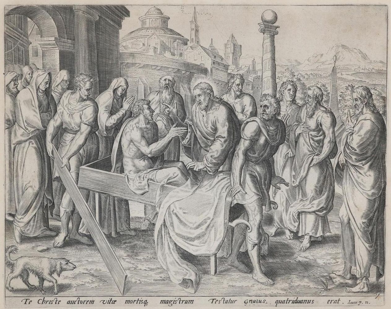 Große Abbildung Nr.1: 135-4551 Wierix, Johannes: (Künstlergraphik)