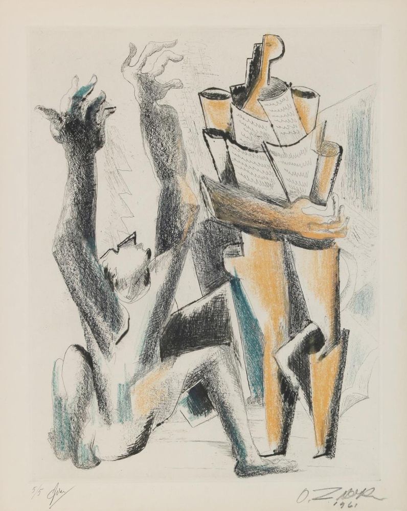 Große Abbildung Nr.1: 135-4564 Zadkine, Ossip: (Künstlergraphik)
