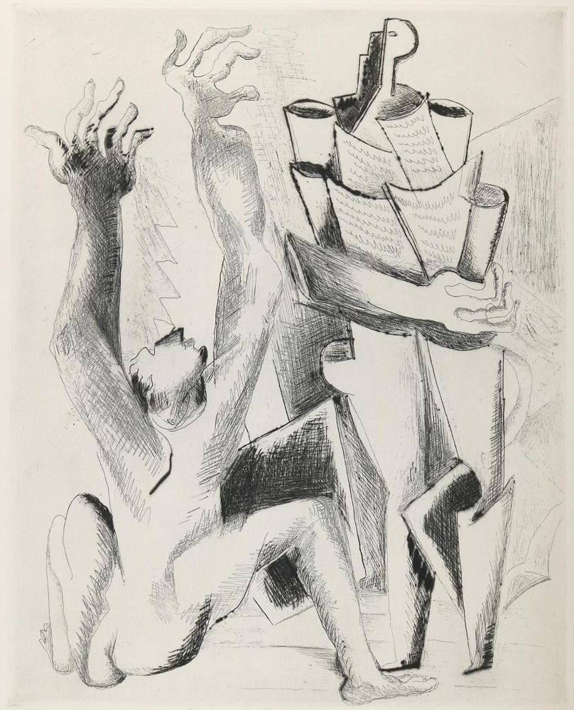 Große Abbildung Nr.1: 135-4566 Zadkine, Ossip: (Künstlergraphik)