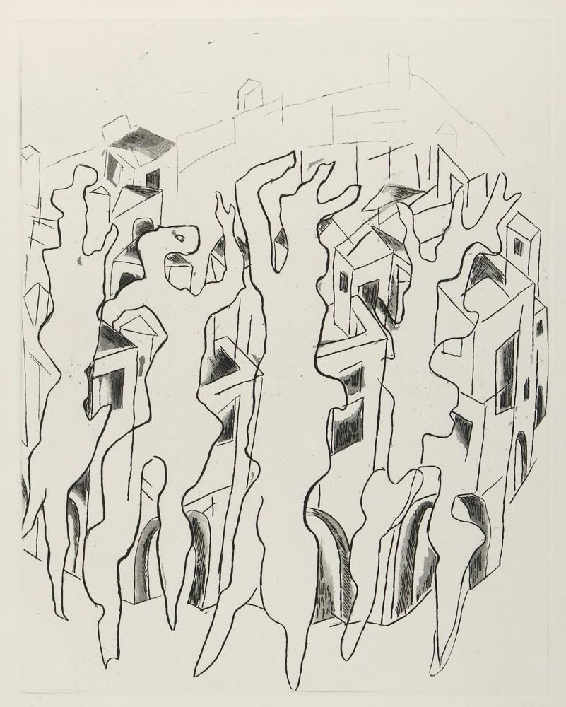 Große Abbildung Nr.1: 135-4567 Zadkine, Ossip: (Künstlergraphik)