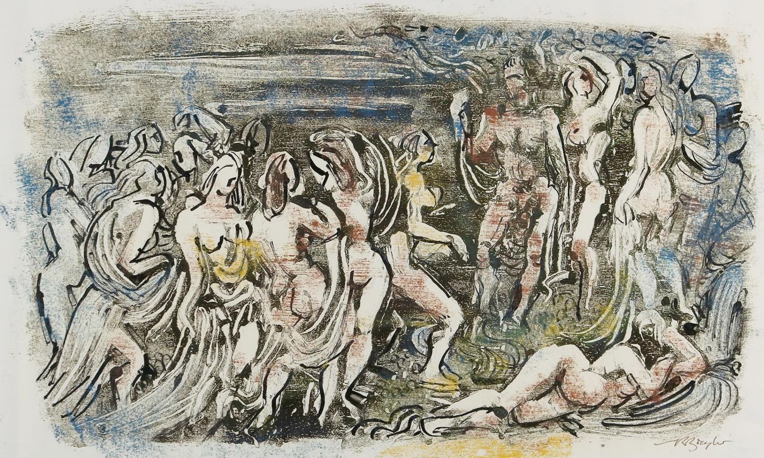 Große Abbildung Nr.1: 135-4580 Ziegler, Richard: (Künstlergraphik)