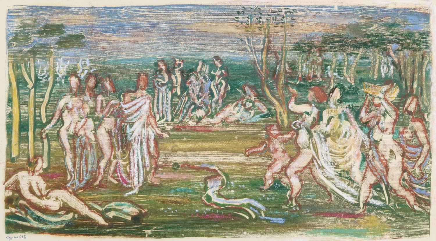 Große Abbildung Nr.1: 135-4582 Ziegler, Richard: (Künstlergraphik)