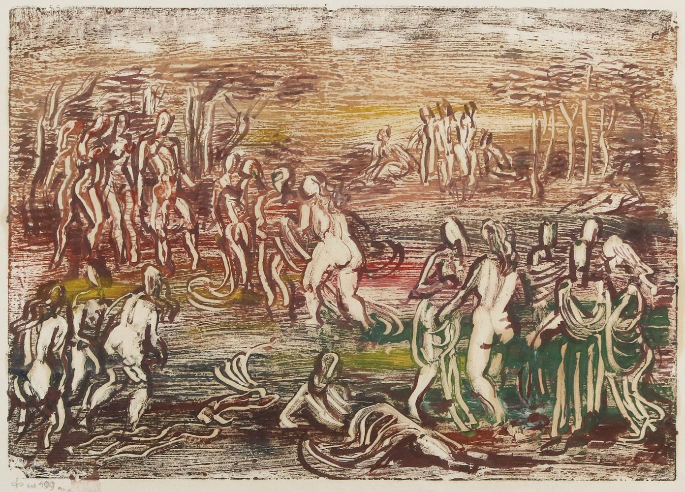 Große Abbildung Nr.1: 135-4592 Ziegler, Richard: (Künstlergraphik)