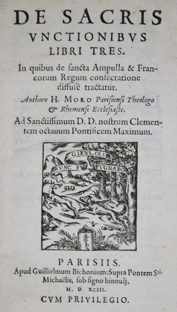 Große Abbildung Nr.1: 135-460 Moro,H. (d.i. H.Meurier).: (Alte Drucke, Handschriften und Theologie)