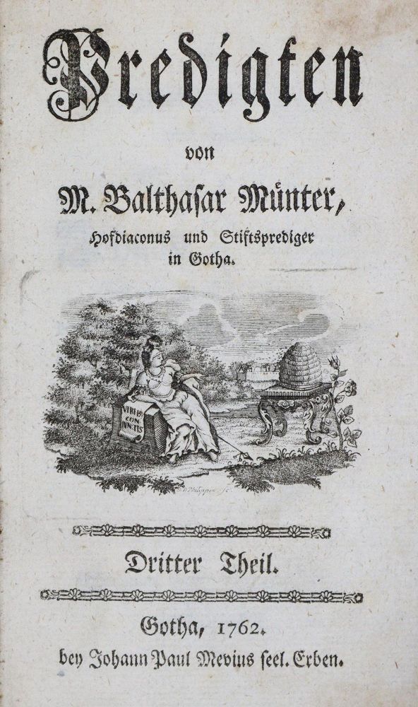 Große Abbildung Nr.1: 135-473 Münter,B.: (Alte Drucke, Handschriften und Theologie)