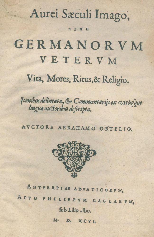 Große Abbildung Nr.1: 135-486 Ortelius,A.: (Alte Drucke, Handschriften und Theologie)