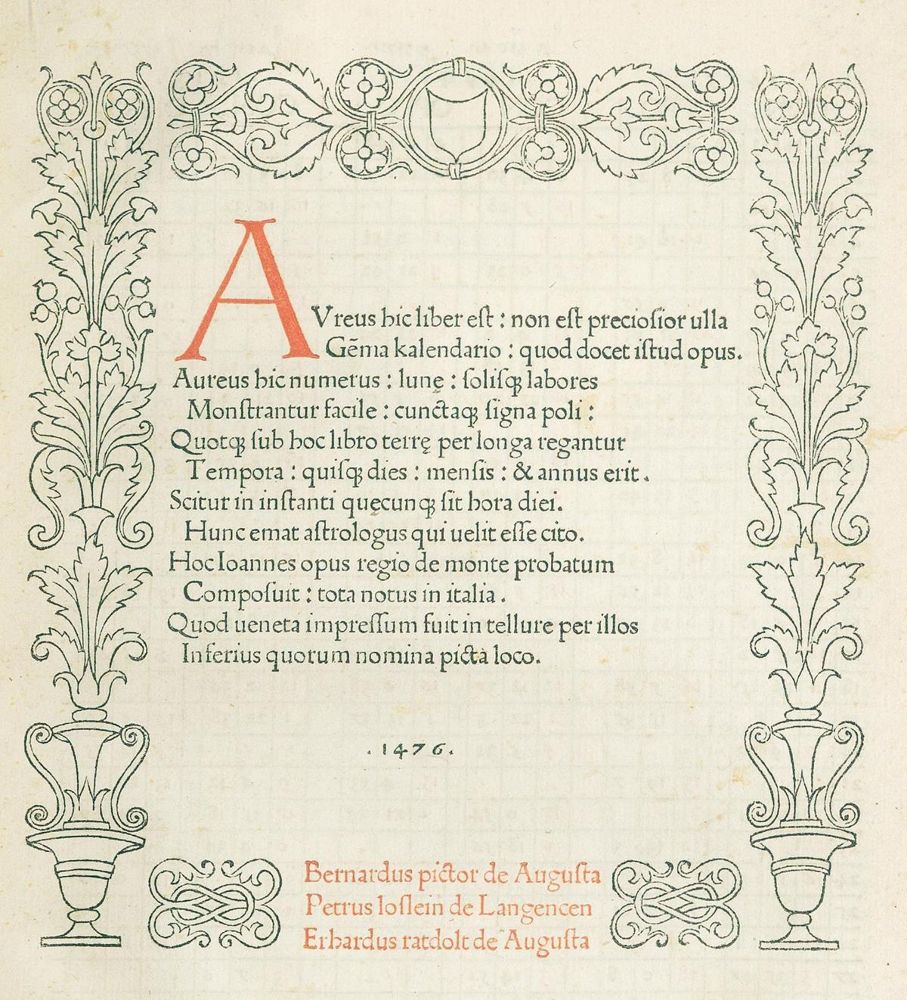 Große Abbildung Nr.1: 135-532 Regiomontanus (d.i. Johannes Müller von Königsberg).: (Alte Drucke, Handschriften und Theologie)