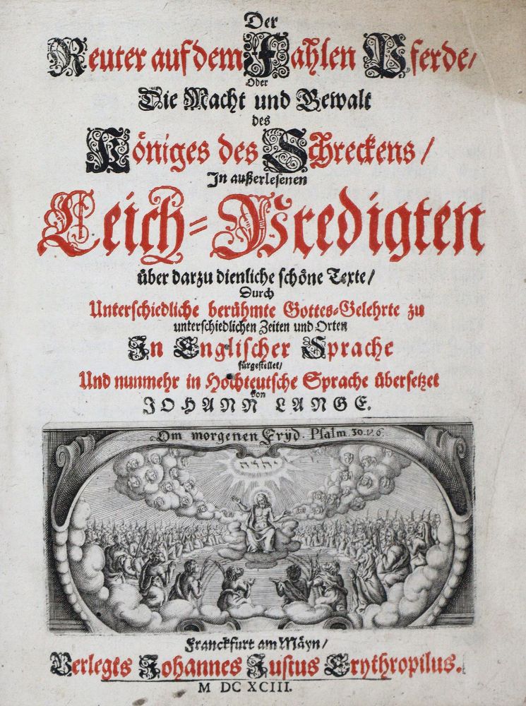 Große Abbildung Nr.1: 135-537 Reuter auf dem fahlen Pferde, Der,: (Alte Drucke, Handschriften und Theologie)