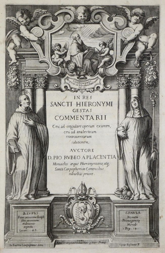 Große Abbildung Nr.1: 135-547 Rossi,P.de.: (Alte Drucke, Handschriften und Theologie)