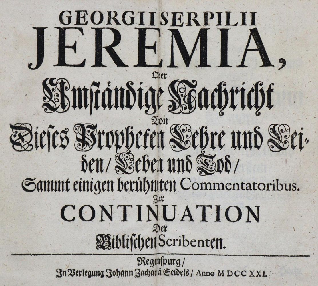Große Abbildung Nr.2: 135-580 Serpilius,G.: (Alte Drucke, Handschriften und Theologie)