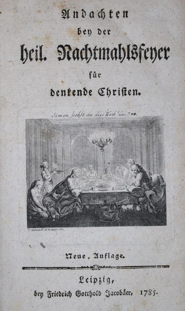 Große Abbildung Nr.1: 135-582 Seyffert,J.C.: (Alte Drucke, Handschriften und Theologie)