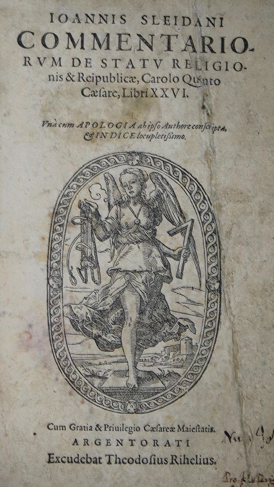 Große Abbildung Nr.1: 135-586 Sleidanus,J.: (Alte Drucke, Handschriften und Theologie)