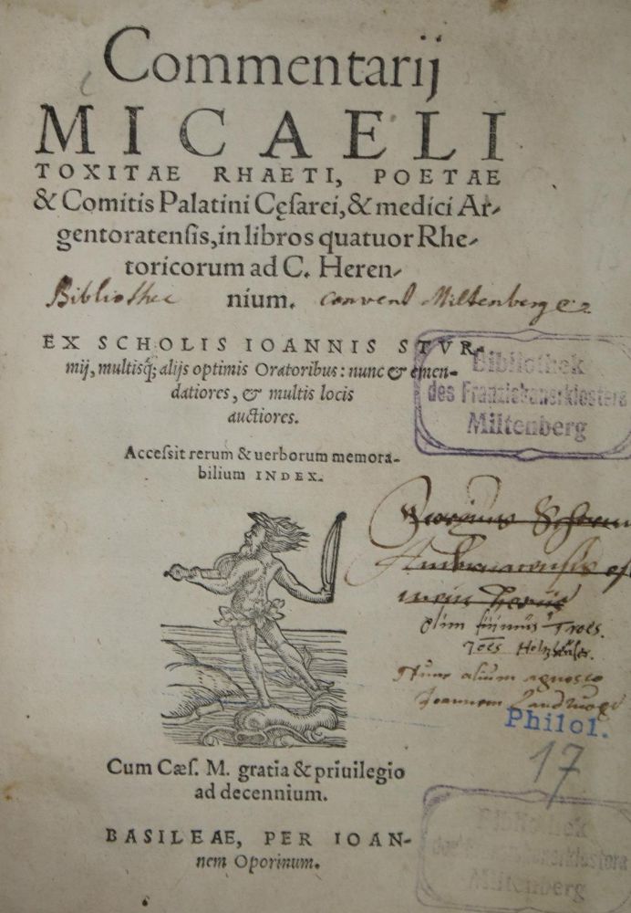 Große Abbildung Nr.1: 135-619 Toxites,M.: (Alte Drucke, Handschriften und Theologie)