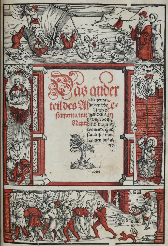 Große Abbildung Nr.2: 135-64 Biblia germanica.: (Bibeln)
