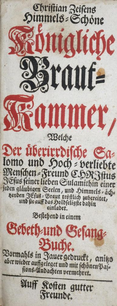 Große Abbildung Nr.1: 135-661 Zeise,C.: (Alte Drucke, Handschriften und Theologie)