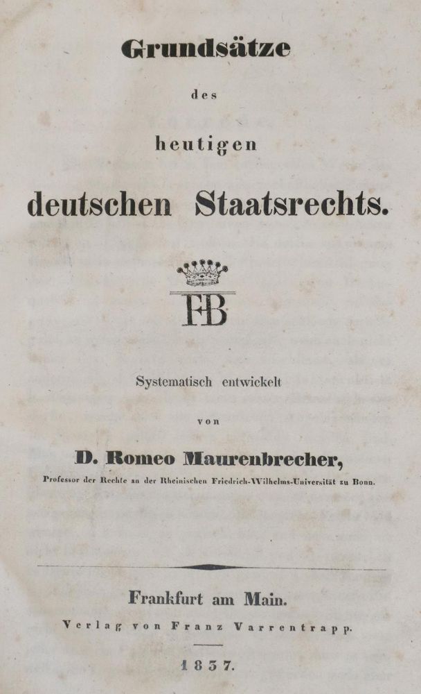 Große Abbildung Nr.1: 135-680 Maurenbrecher,R.: (Politik und Staatswissenschaften)