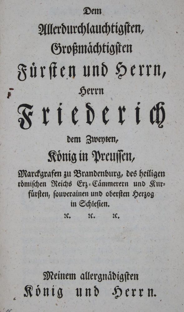 Große Abbildung Nr.1: 135-689 (Süßmilch,J.P.: (Wirtschaft)